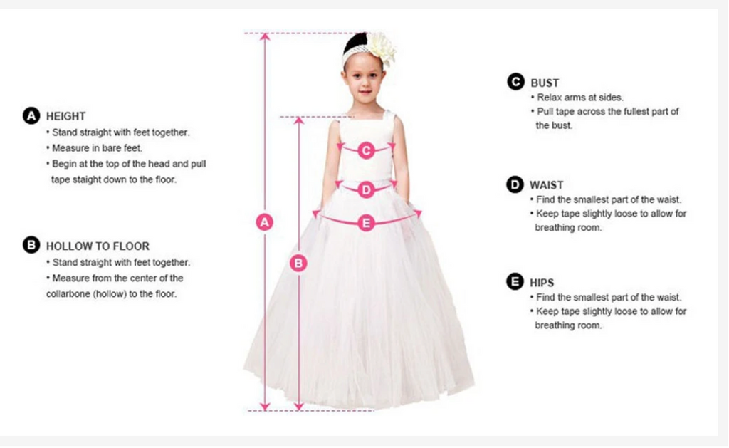 dress measurements
